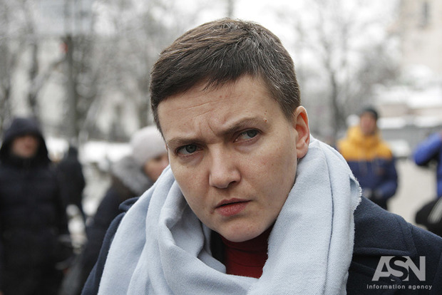 Савченко заявила, що не дозволить лізти їй до рота