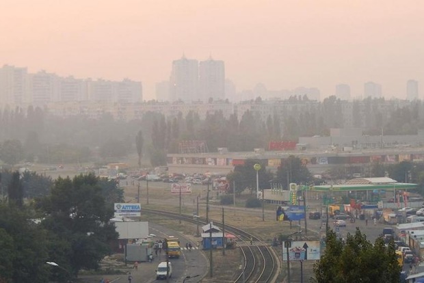 ﻿У Києві забруднення повітря діоксидом азоту перевищило допустиму норму