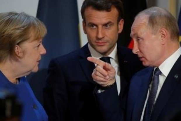 Путин налил росы Меркель с Макроном: в эскалации конфликта на Донбассе обвинил Украины