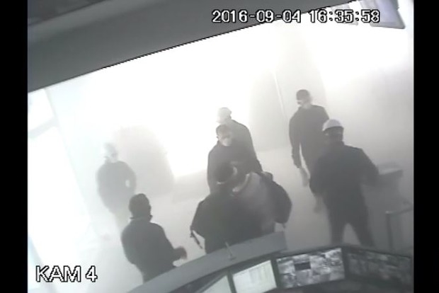 Пожар на «Интере»: Опубликовано видео с камер наблюдения