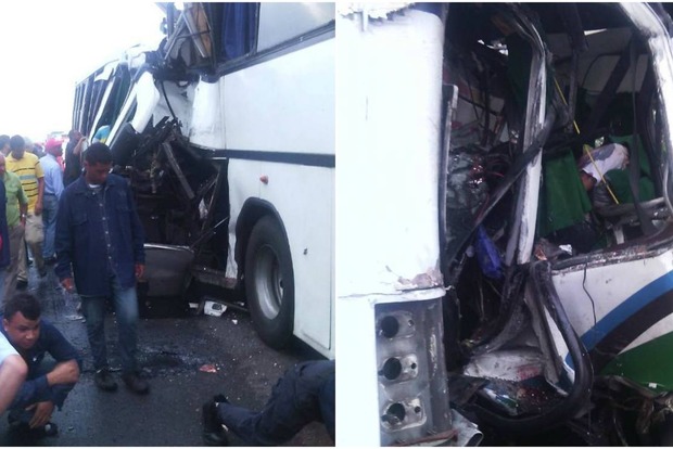 В Венесуэле столкнулись два пассажирских автобуса, 13 жертв 