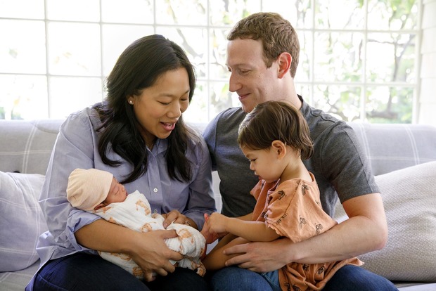 У создателя Facebook родилась вторая дочка