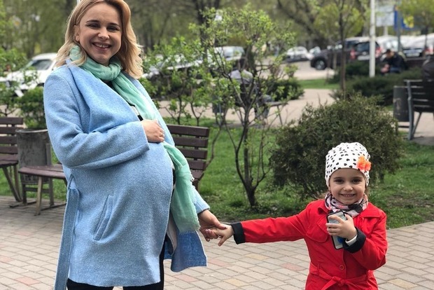 Украинская телеведущая сегодня родила и уже назвала имя малыша