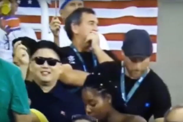 На Олимпиаде в Рио заметили двойника Ким Чен Ына