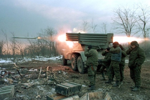 Бойовики випустили 20 ракет із «Градів» по Новозванівці – штаб АТО