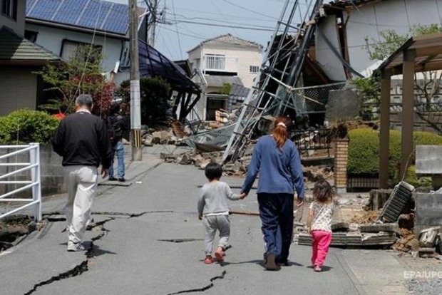 ﻿В Японії стався землетрус: кількість жертв продовжує зростати