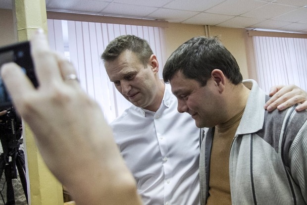 Российский оппозиционер Навальный получи 5 лет условно