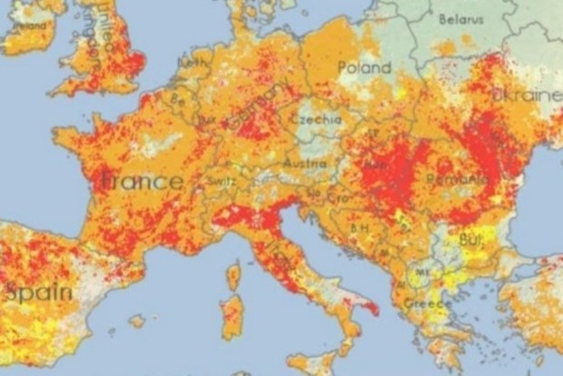 Европа переживает самую сильную засуху за последние пять веков.