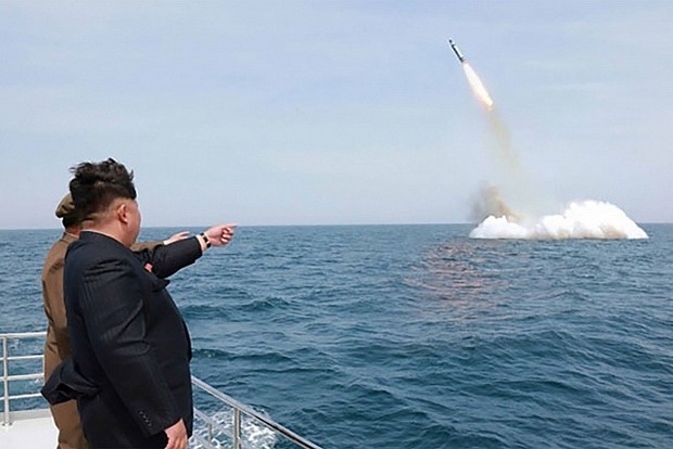 Северная Корея запустила новый тип баллистической ракеты