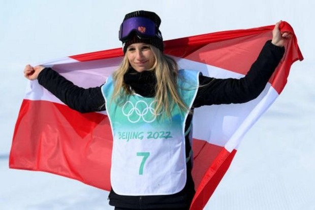 Олімпіада-2022. Біг-ейр сноуборд. Жінки. Розподіл медалей