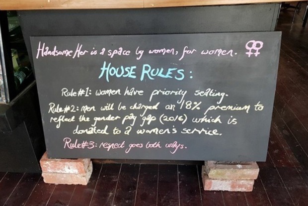 В Австралии «кафе для женщин» ввело для мужчин наценку в 18%