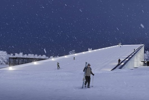Во Львове построят спорткомплекс с лыжной трассой на крыше