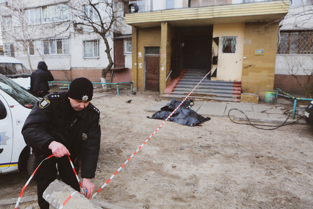 В Киеве нацгвардеец разбился при загадочных обстоятельствах