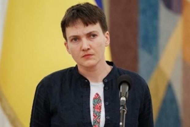 Савченко заявила, що в її списку полонених на Донбасі 245 осіб