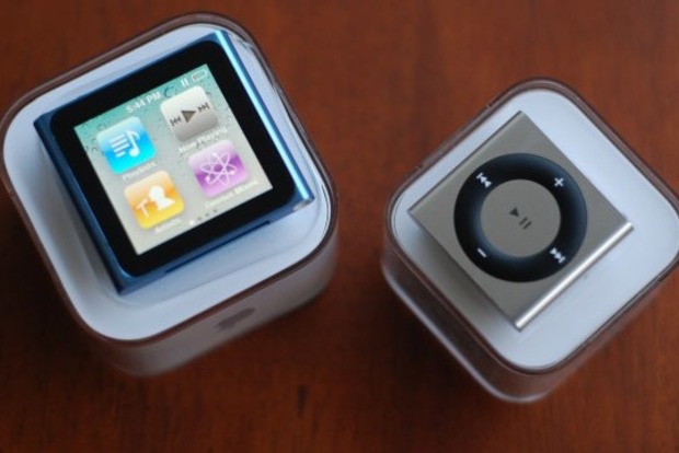 Apple остановила производство плееров iPod nano и iPod shuffle