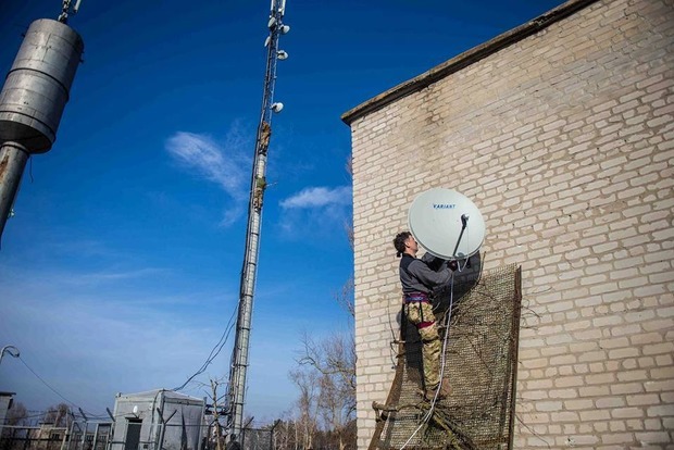  В Широкино установили радиопередатчик для вещания украинского военного радио