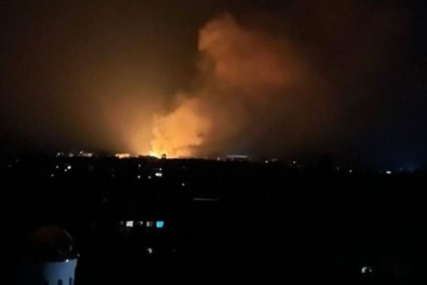 Русские террористы атаковали дронами-камикадзе город в Киевской области