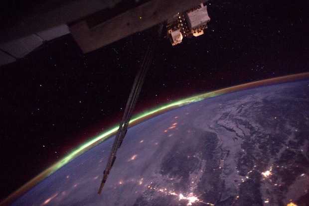 Астронавт ESA опубликовал фото полярного сияния из космоса
