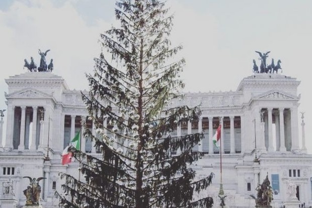 Итальянцы высмеяли главную елку страны, назвав ее «лысой» и «туалетной щеткой»