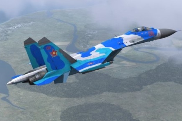 В Казахстане разбился истребитель Су-27