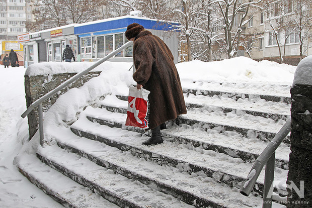 В Украину идет похолодание