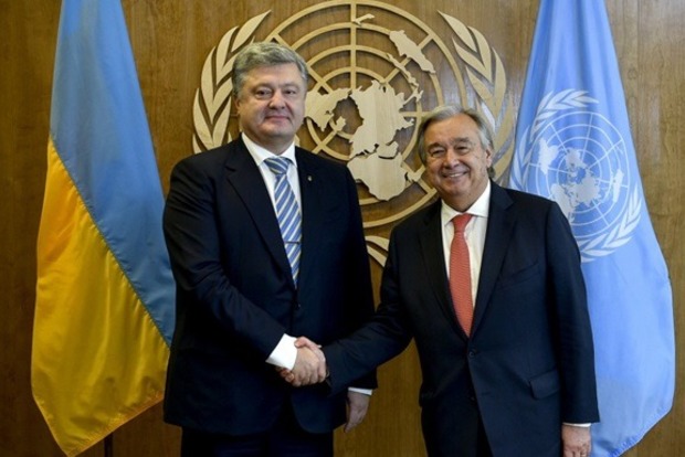 Порошенко попросив генсека ООН тиснути на Росію через права людини в Криму