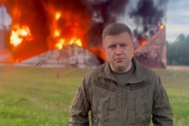 Российские Дроны атаковали нефтебазу в Ровненской области