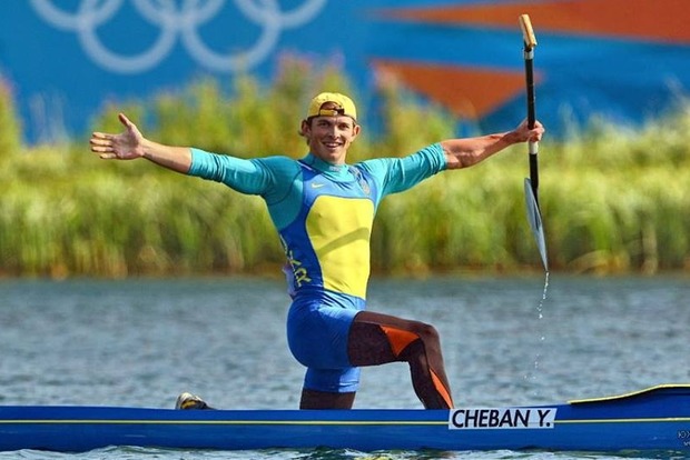 Веслувальник Юрій Чебан на каное виборов друге «золото» для України