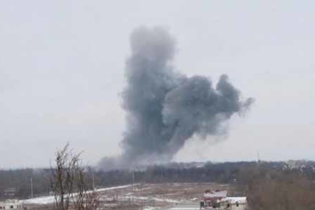В Донецке взорвались склады боеприпасов террористов