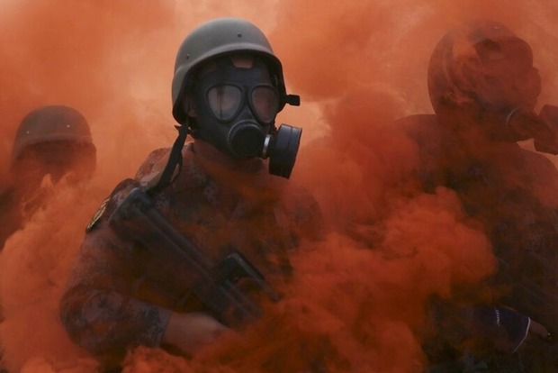 В Изюме российские войска применяют химическое вещество