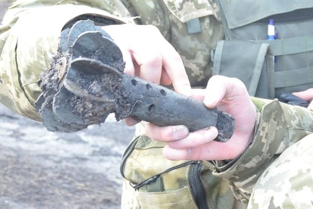 За неделю боевики выпустили по украинским военным почти 800 снарядов