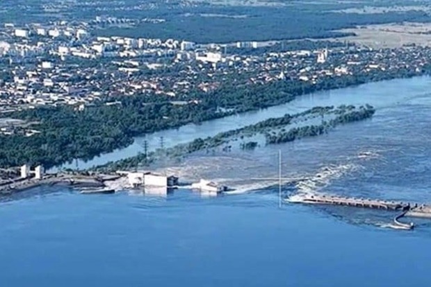 Вода в Херсонской области понемногу спадает