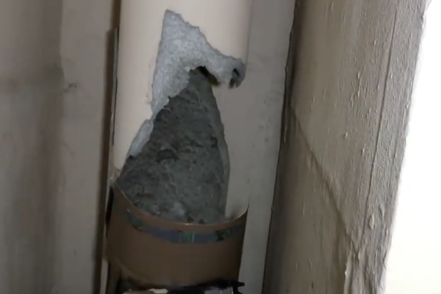 В киевской многоэтажке взорвался мусоропровод‍