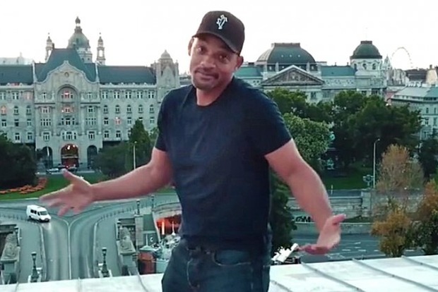 Уилл Смит подорвал Сеть танцем на мосту в Будапеште