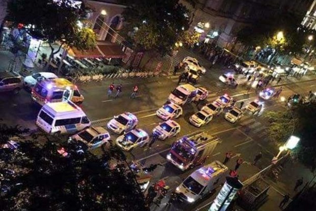 В столице Венгрии прогремел мощный взрыв