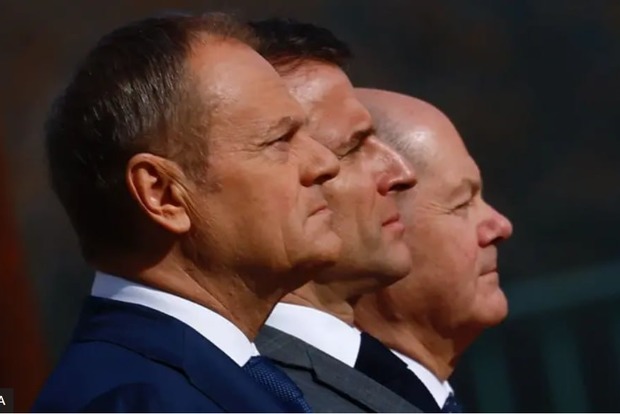 Макрон, Шольц и Туск договорились о новых поставках оружия Украине