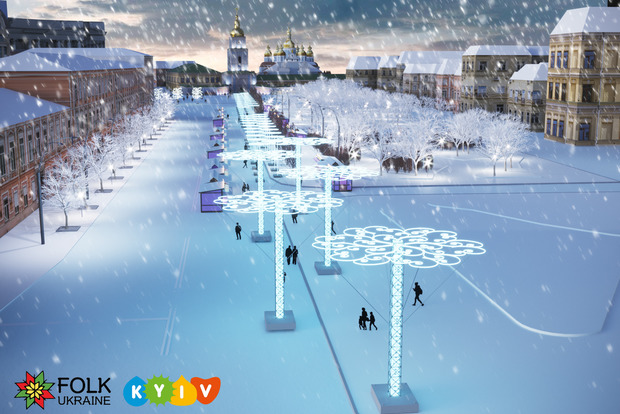 В Киеве в субботу начнется подготовка к Новому году: центр перекроют