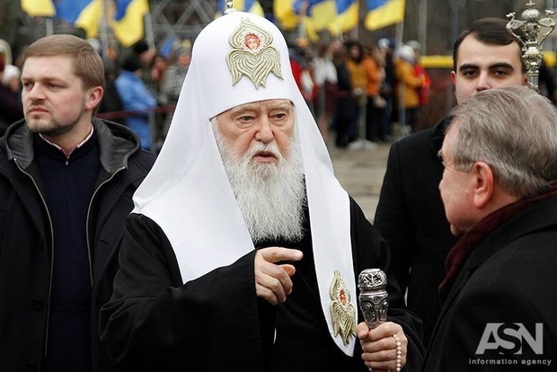 Патриарх Филарет сегодня расскажет о диалоге с РПЦ