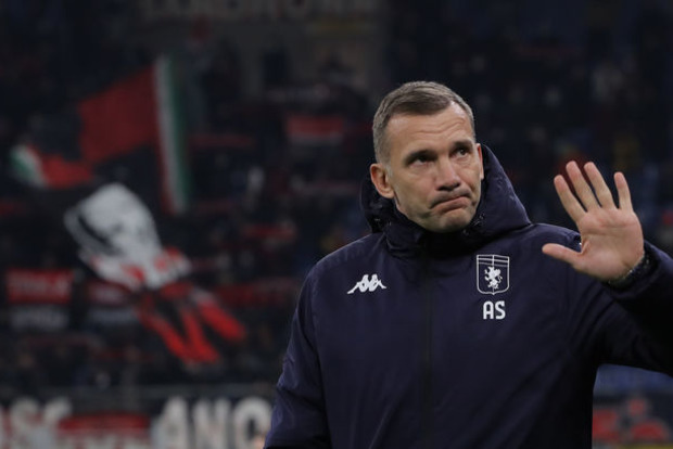 «Дженоа» уволил Шевченко после поражения в Кубке Италии