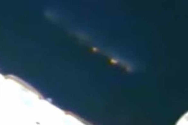 Камери МКС зняли наближення корабля інопланетян