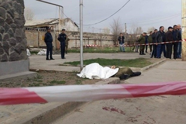 Опубліковано фото і відео з місця вбивства російського військового