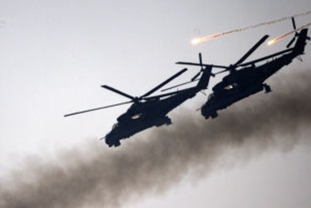 В Сирии упал вертолет правительственных сил