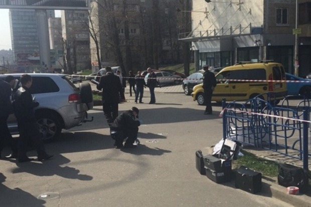 ﻿У Києві серед білого дня застрелили бізнесмена
