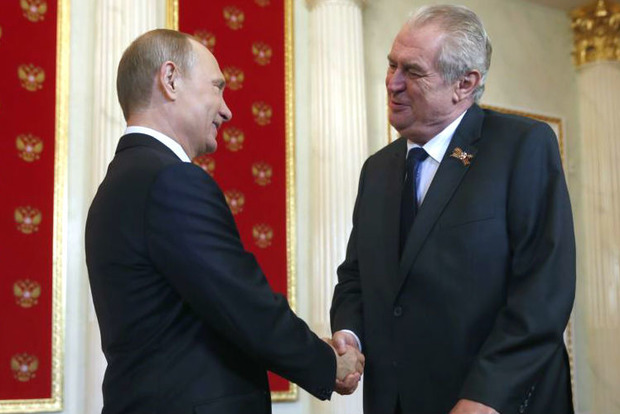 Президент Чехии в ПАСЕ предложил дать денег Украине за аннексированный Крым