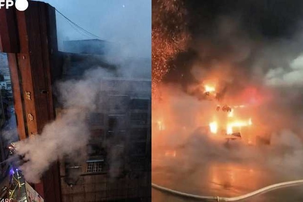 Жахлива пожежа в Тайвані забрав життя як мінімум 46 осіб