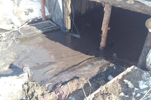 В Донецкой области затопило укрепления ВСУ