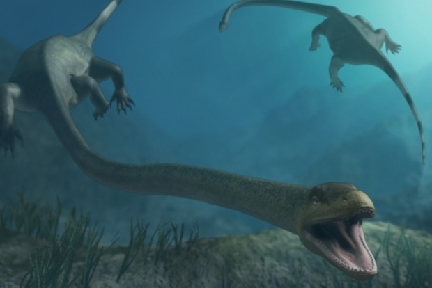 Беременного динозавра возрастом 250 млн лет нашли в Китае