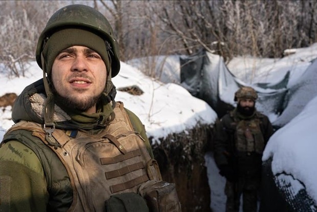 Українські військові на лінії фронту готові захистити батьківщину