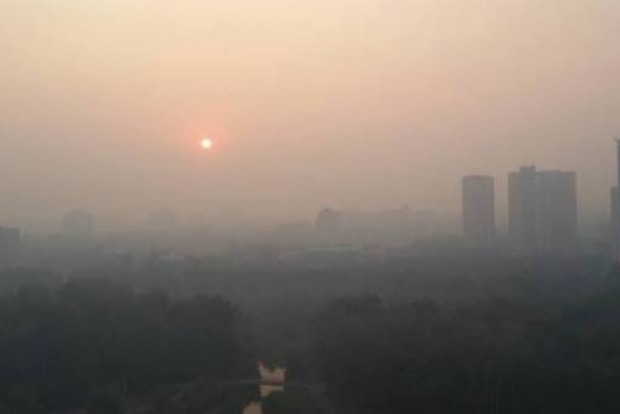 ﻿Киян попереджають про погіршення видимості на дорогах міста через смог