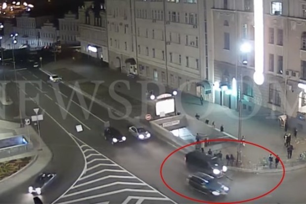 Опубликовано видео момента столкновения в Харькове
